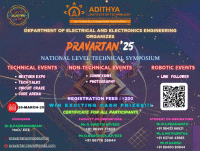 PRAVARTAN'25 Technical Symposium Poster